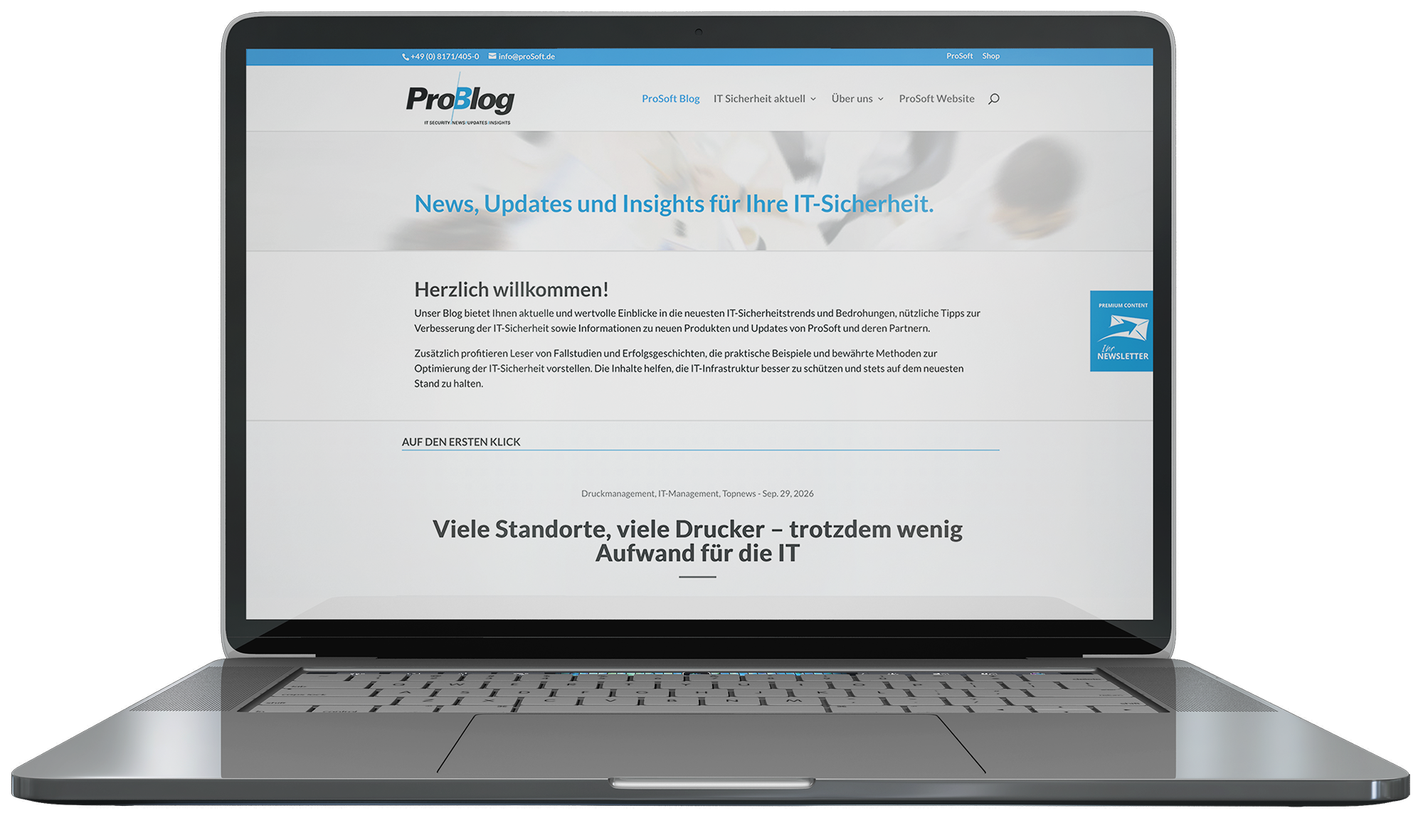 SPARKS Webseite Prosoft