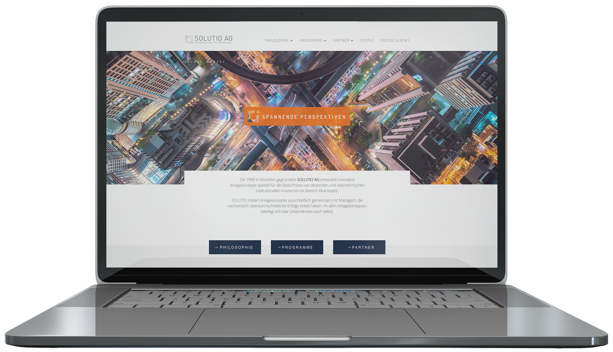 SPARKS Webseite Solutio